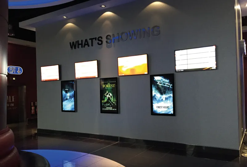 commercial wall